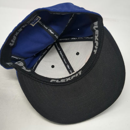 Factory Effex Suzuki Logo Baseball Cap Black Blue M Flexfit Hat FX Graphic