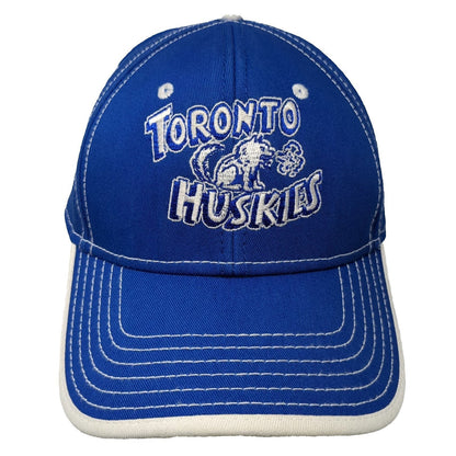 Otto Blue Baseball Cap One Size Toronto Huskies Contrast Stitching Sandwich Hat