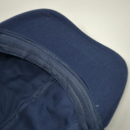 Tall Ships Trading Co. Halifax Baseball Cap Blue One Size Strapback Hat Cotton