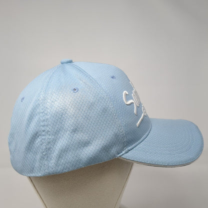 Santorini Greece Slideback Hat Blue One Size Adjustable Embroidered Polyester
