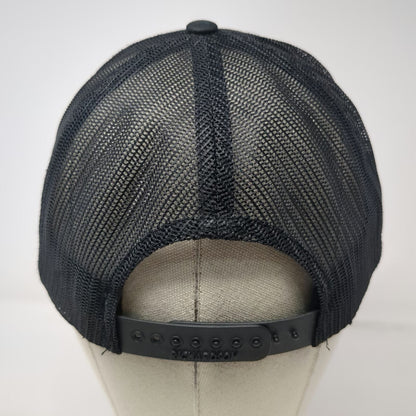 Richardson Trucker Hat Black One Size Mt Pleasant TX Texas Map Star Snapback