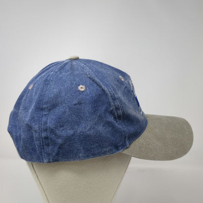 Cobra 5 Panel Blue One Size Snapback Hat Harvest Homes Two Tone Washed Cotton