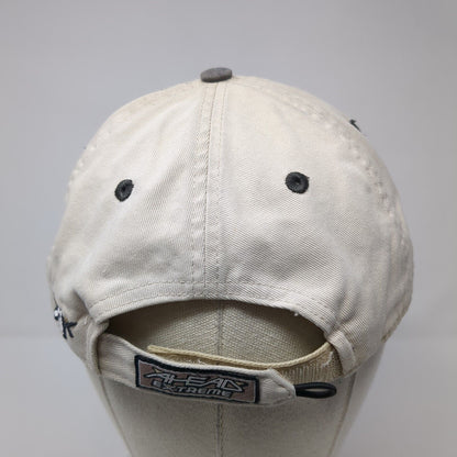 Riverwear Strapback Hat Tan One Size Adjustable Embroidered Extreme Fit Ahead