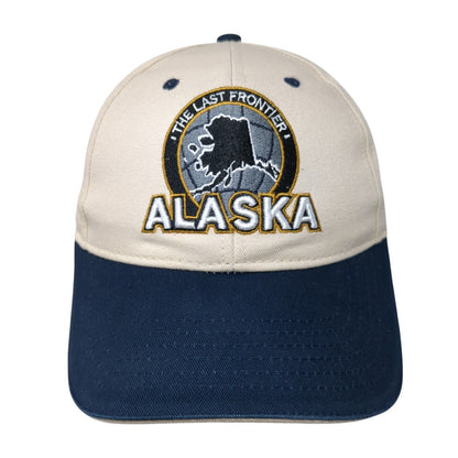 The Last Frontier Alaska Est 1959 Strapback Hat Multi OS Adjustable Patriotic