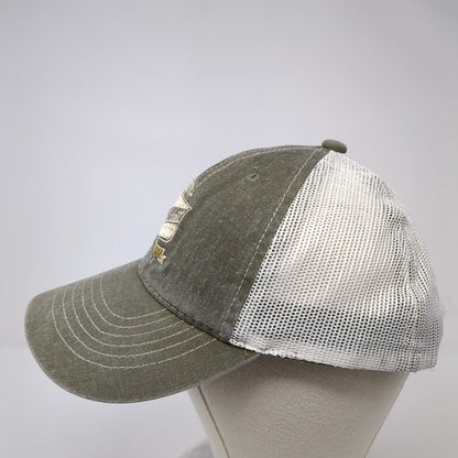 Hillcrest Country Club Snapback Trucker Hat Brown One Size Mesh Back