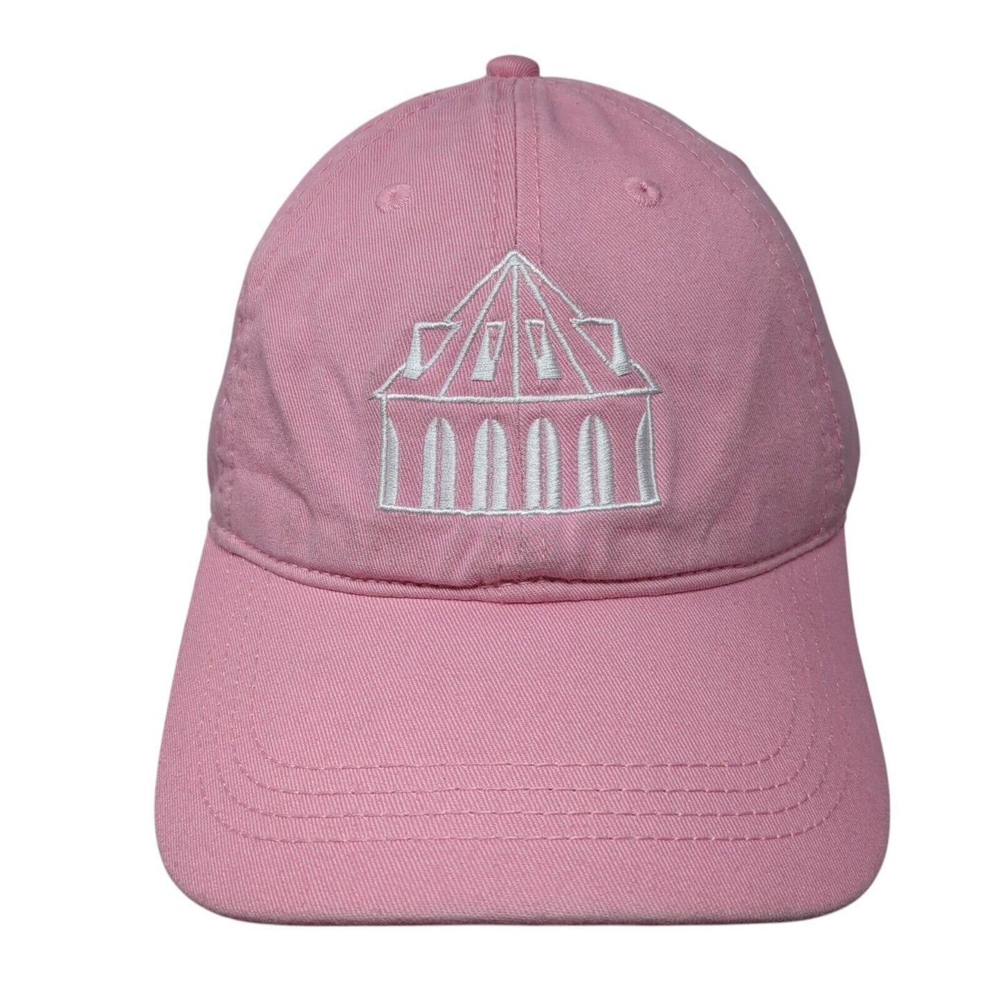 Ste Chapelle Slideback Hat Pink OSFA Adjustable Embroidered Cap America
