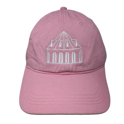 Ste Chapelle Slideback Hat Pink OSFA Adjustable Embroidered Cap America