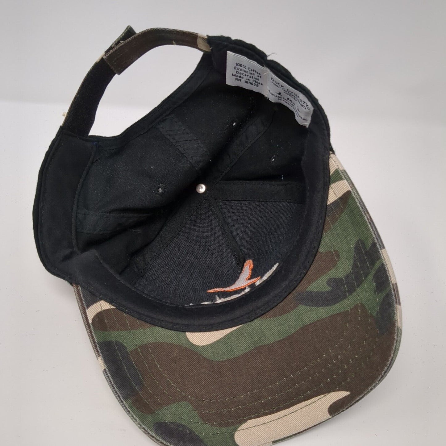 Duck Dynasty Strapback Hat Camouflage One Size Adjustable Embroidered Cotton