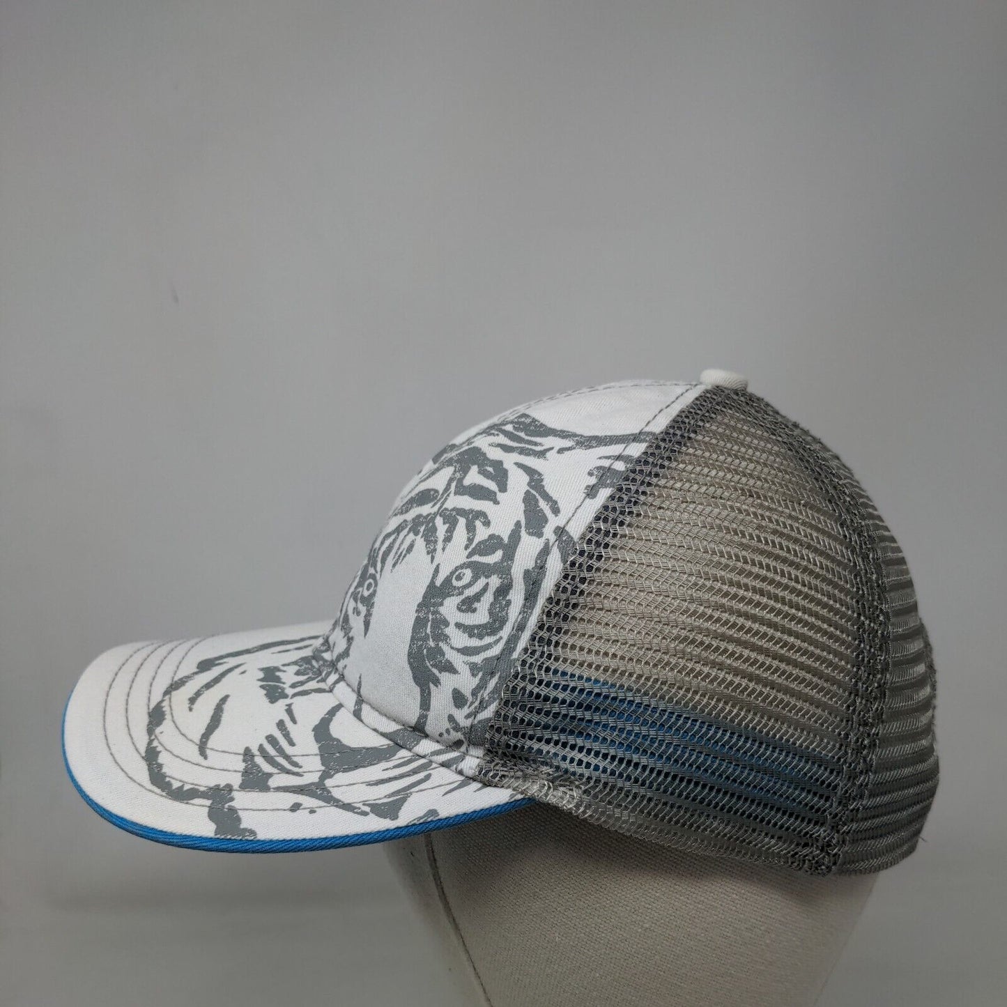 Busch Gardens Snapback Mesh Back Trucker Hat Multi One Size Colorblock