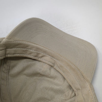 H&M Baseball Cap Beige One Size Adjustable Duck Logo Embroidered Cotton Hat