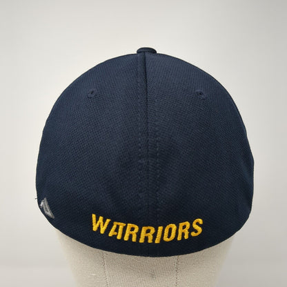 M Warriors Fitted Hat Blue S-M Embroidered Pacific Headwear 3FortyTwo