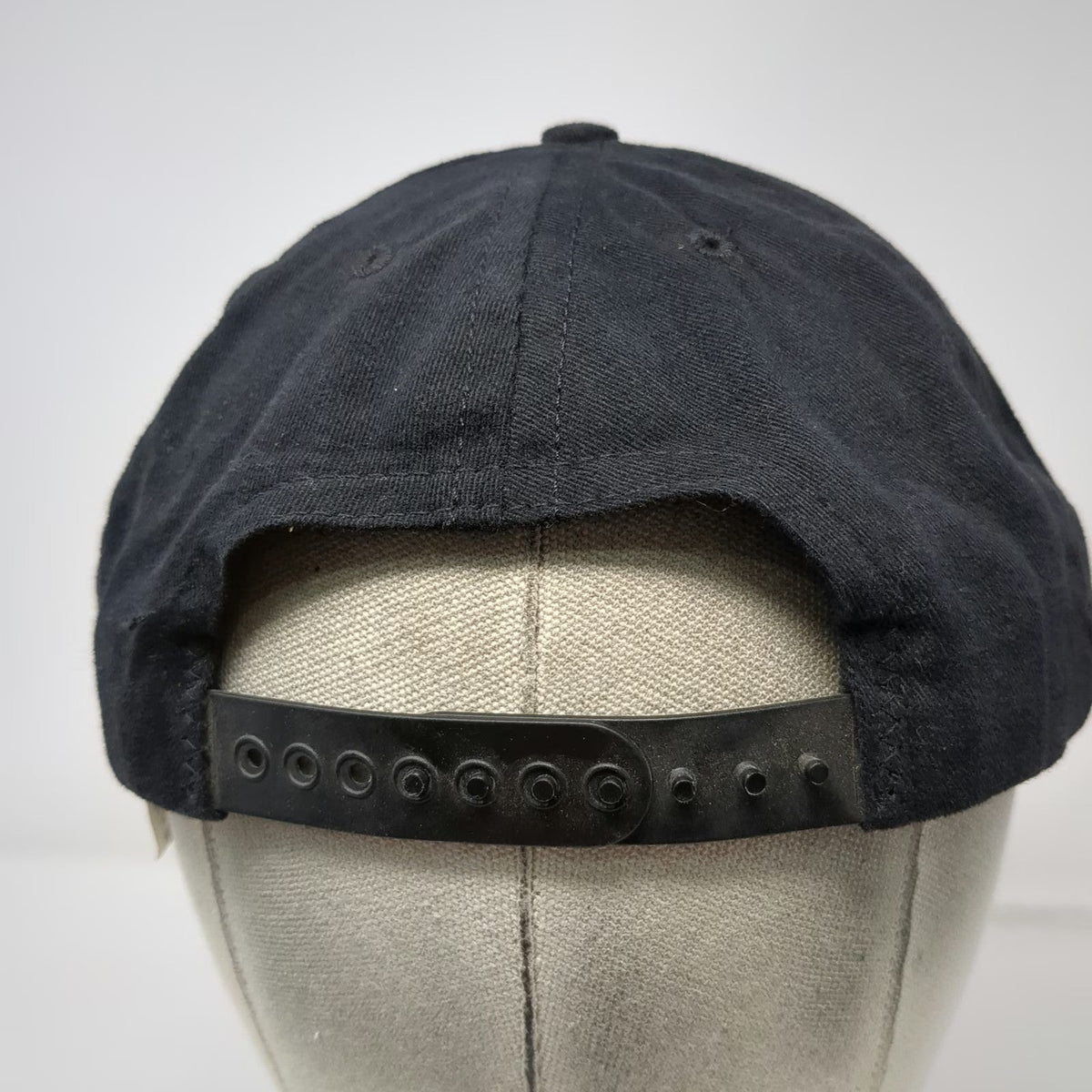 Capstone Snapback Black Gray Made in USA Surge Soda Logo Explosion Hat Vintage