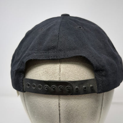 Capstone Snapback Black Gray Made in USA Surge Soda Logo Explosion Hat Vintage