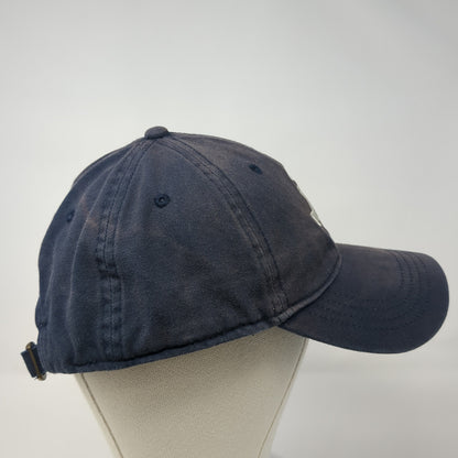 Texas State Map Slideback Hat Blue One Size Adjustable Outdoor Cap