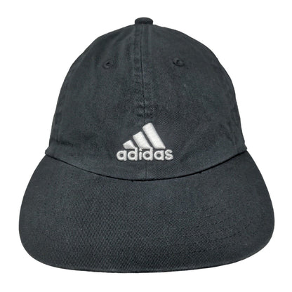 Adidas 3 Stripes Slideback Hat Black One Size Embroidered Aeroready