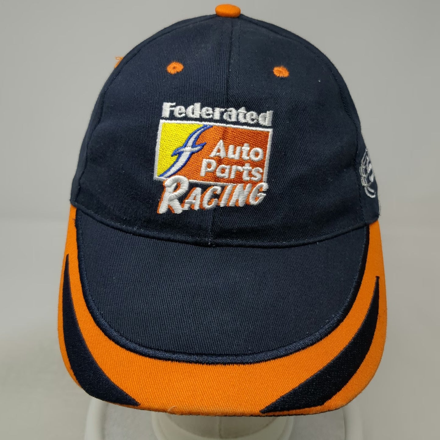 Federated Baseball Cap Blue One Size Racing SMP Out The Door In 4 Strapback Hat