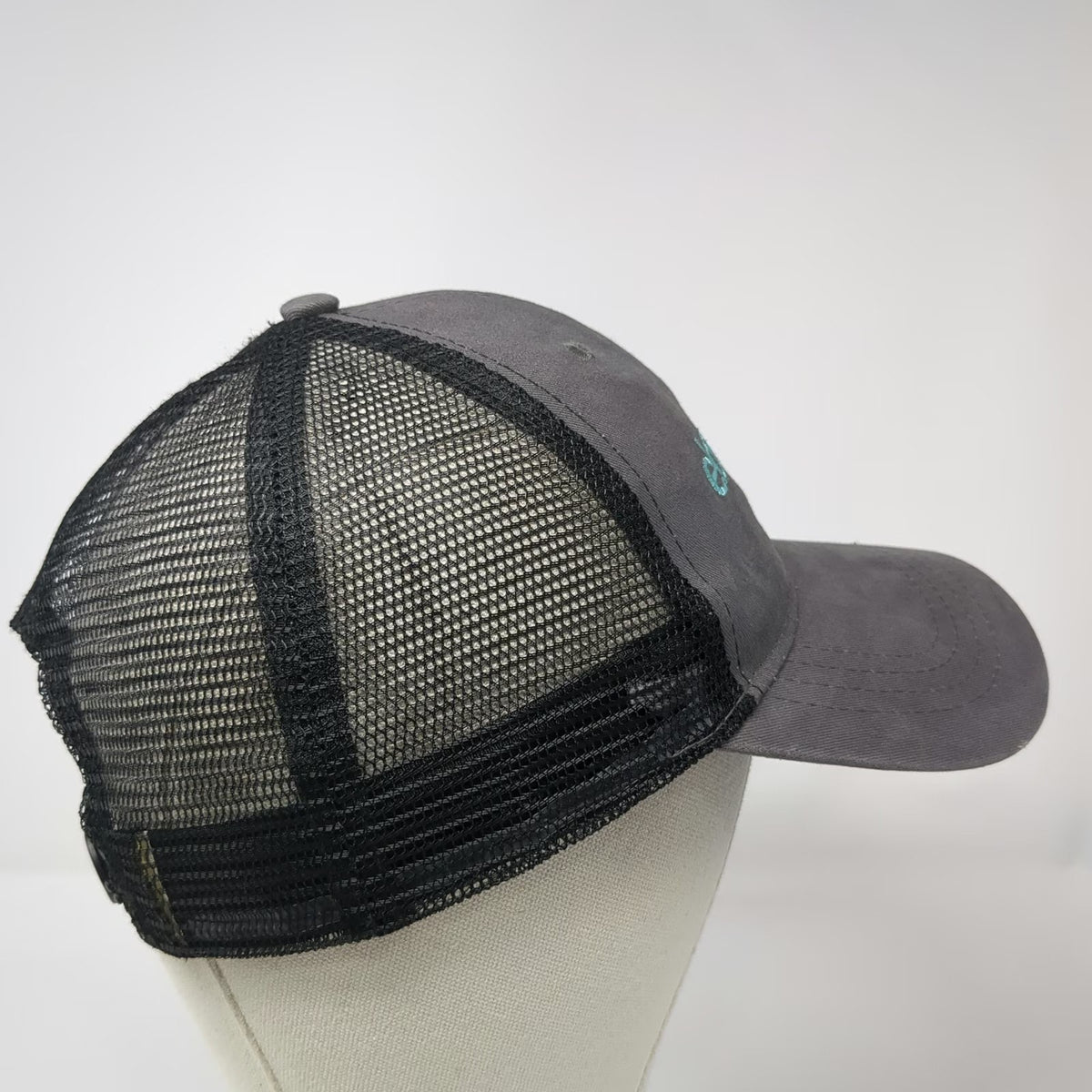 Cap America Trucker Hat Gray One Size eBay Motors Mesh Snapback Automotive Logo