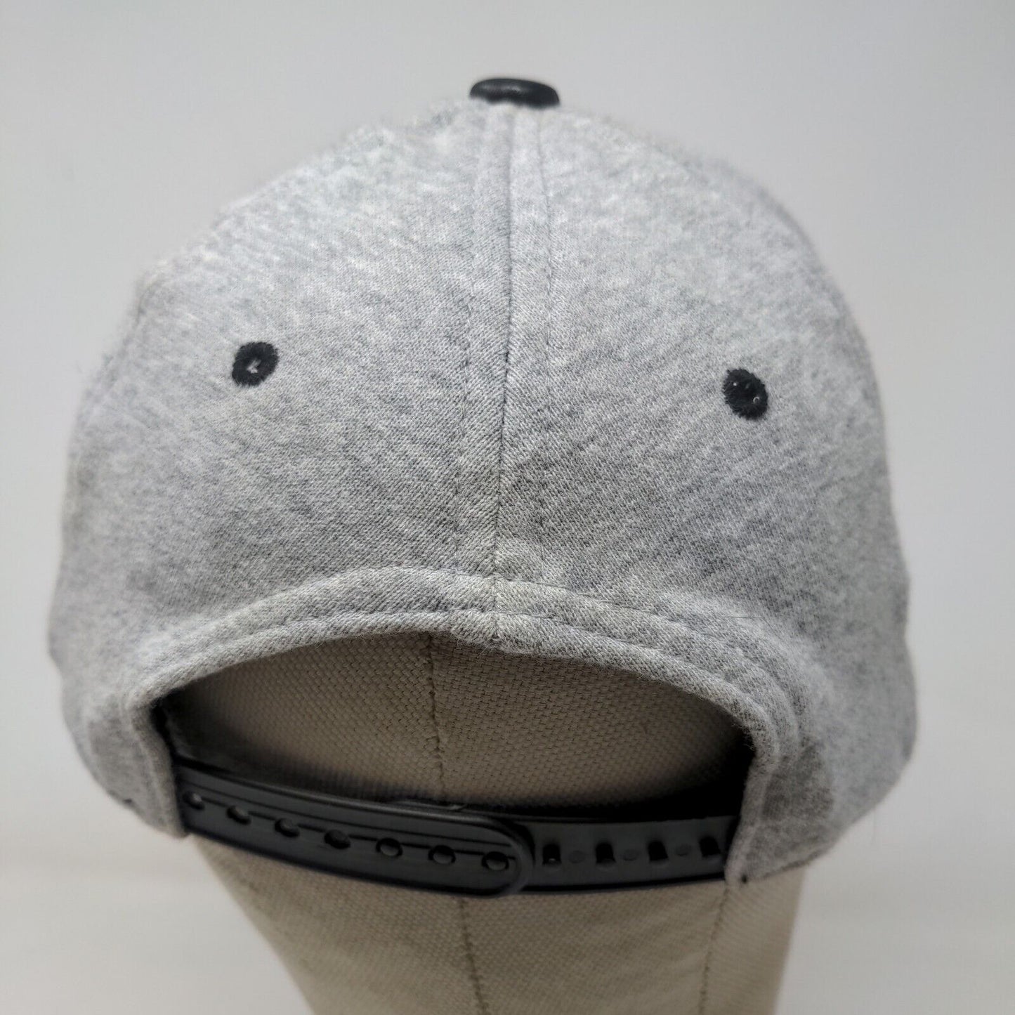 Unbranded Men's Snapbback Hat Gray Black Be Bold Be Brave Cotton Blend