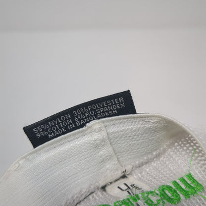 Idaho Central Credit Union Fitted Mesh Back Trucker Hat Gray 7 3/8 Flexfit
