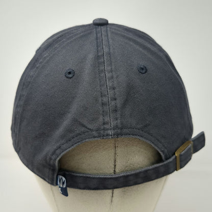 New York Yankees MLB '47 Baseball Cap Gray One Size Curved Brim Slideback Logo