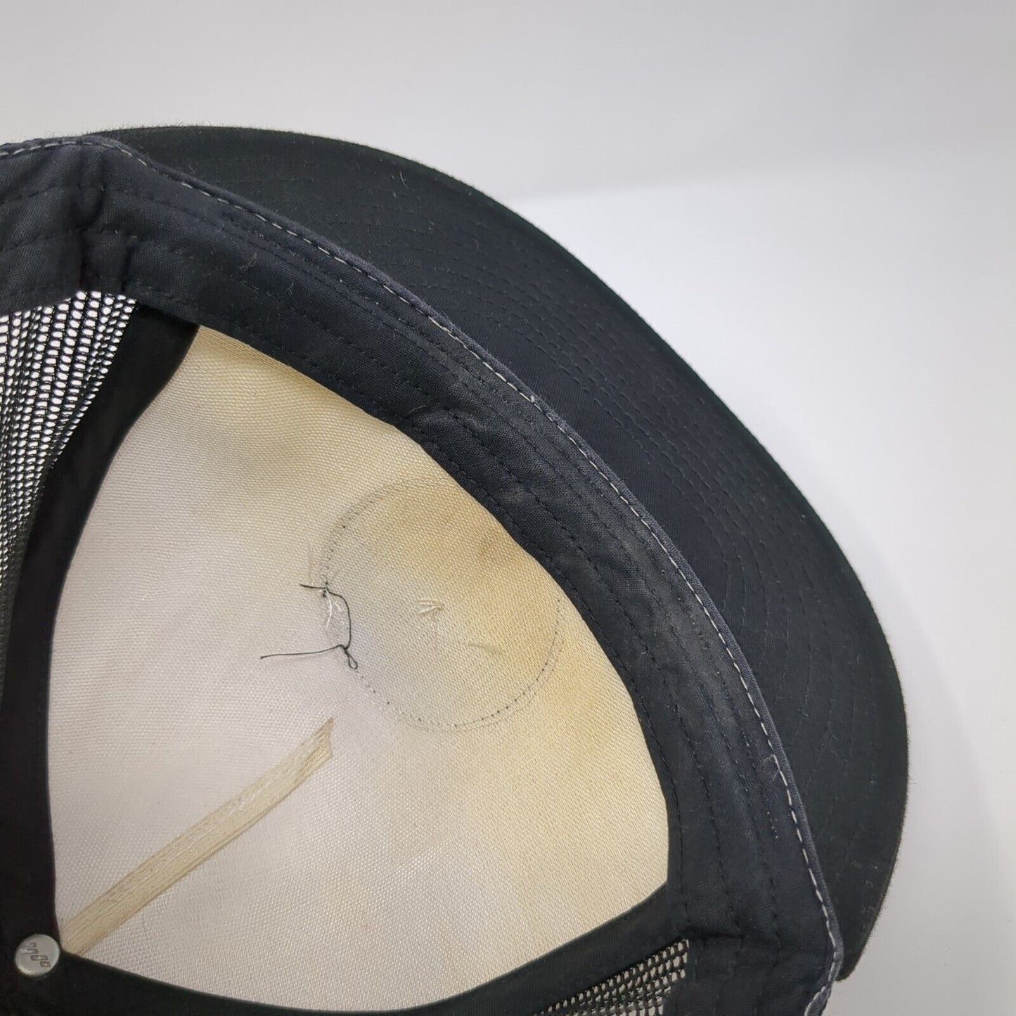 Official Seal of Enve Composites Trucker Hat Black OSFA Mesh Back