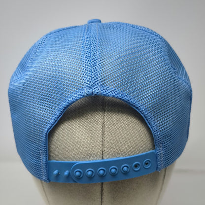 Namark Trucker Hat Blue Productive Parts Caterpillar Equipment Mesh Vintage