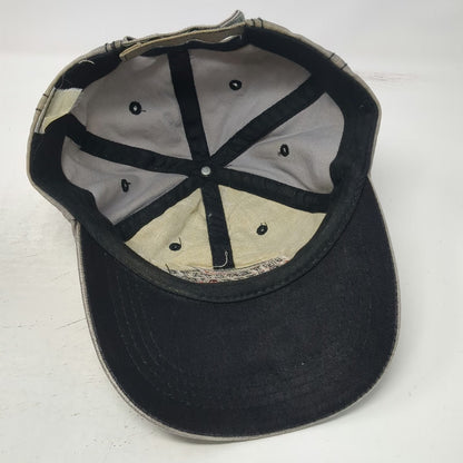 Interstate Batteries Hat Baseball Cap Gray One Size Distressed Adjustable Strap