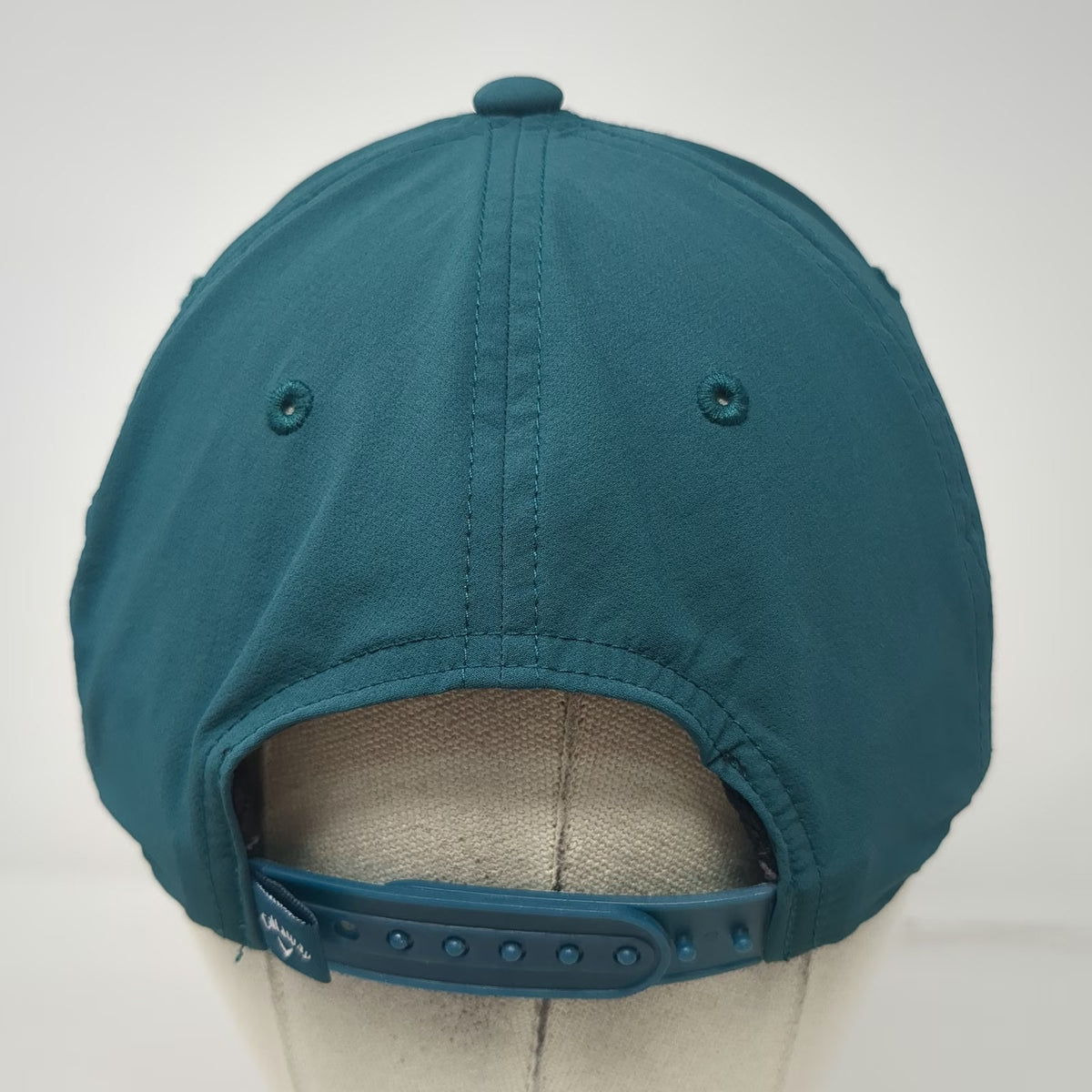 Callaway 5 Panel Green Hat One Size Rope Brim Performance Golf Snapback Patch