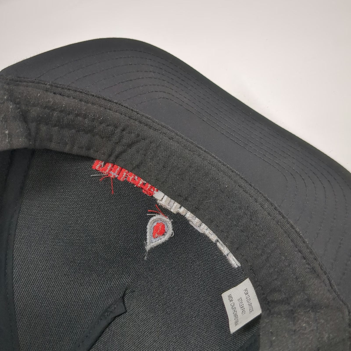 Pacific Headwear 5 Panel Black Hat One Size Snapback Rope Pilot Thomas Logistics