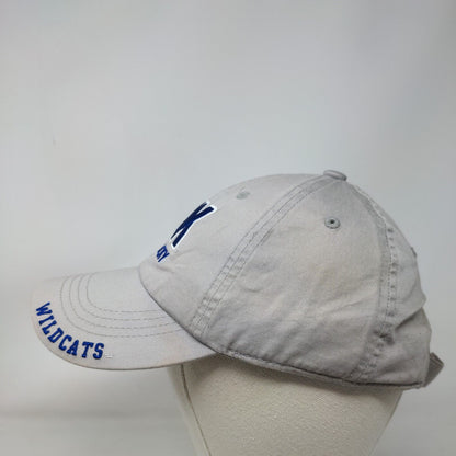 University of Kentucky Wildcats Strapback Hat Gray Embroidered Captivating NCAA