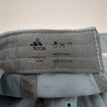 Adidas 3 Stripes Slideback Hat Blue One Size Embroidered Climalite