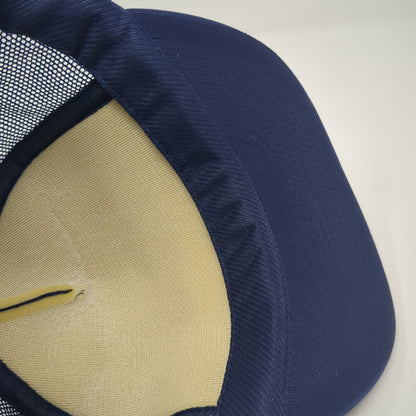 Mike's Noon 561-848-8323 Trucker Hat Blue One Size Adjustable Mesh Back San Sun