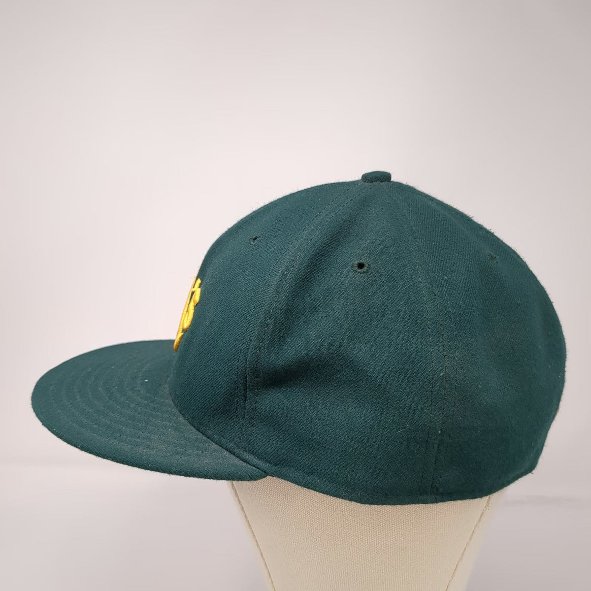 Oakland Athletics MLB New Era Cap Green 7 5/8 Fitted 59FIFTY On-Field Hat