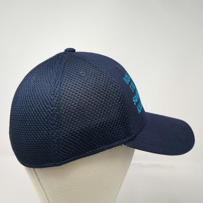 Otto Baseball Cap Blue M Richie The Squirrel Killers Mesh Back Stretch Fit Hat