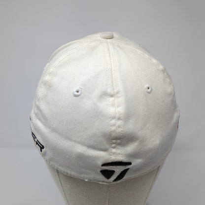 TaylorMade Penta Burner Fitted Golf Hat White S/M Embroidered Tmax Gear