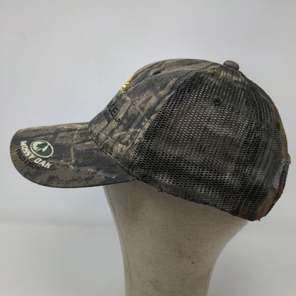 Mossy Oak Men's Strapback Hat Camo Size OSFM Embroidered Co-Alliance Logo