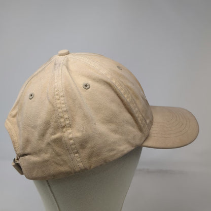 Richardson Baseball Cap Beige One Size ALL IN Embroidered Logo Slideback Hat
