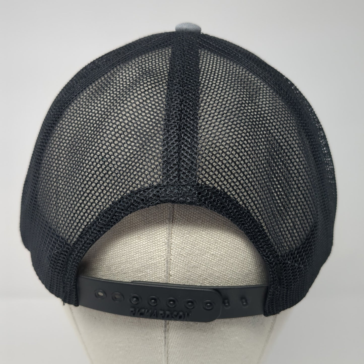 Border States Snapback Trucker Hat Gray One Size Mesh Back Embroidered