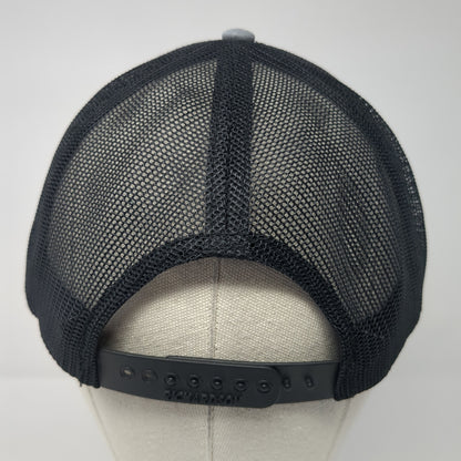 Border States Snapback Trucker Hat Gray One Size Mesh Back Embroidered
