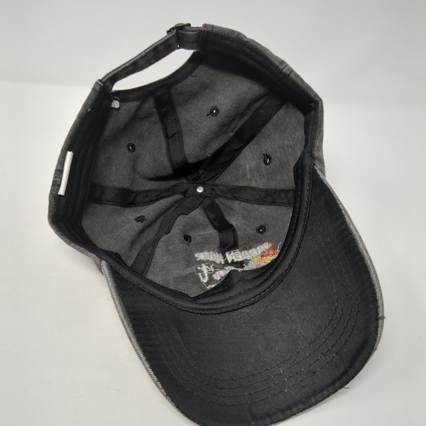 Garden Hair Don't Care Slideback Hat Gray One Size Adjustable 6 Panel