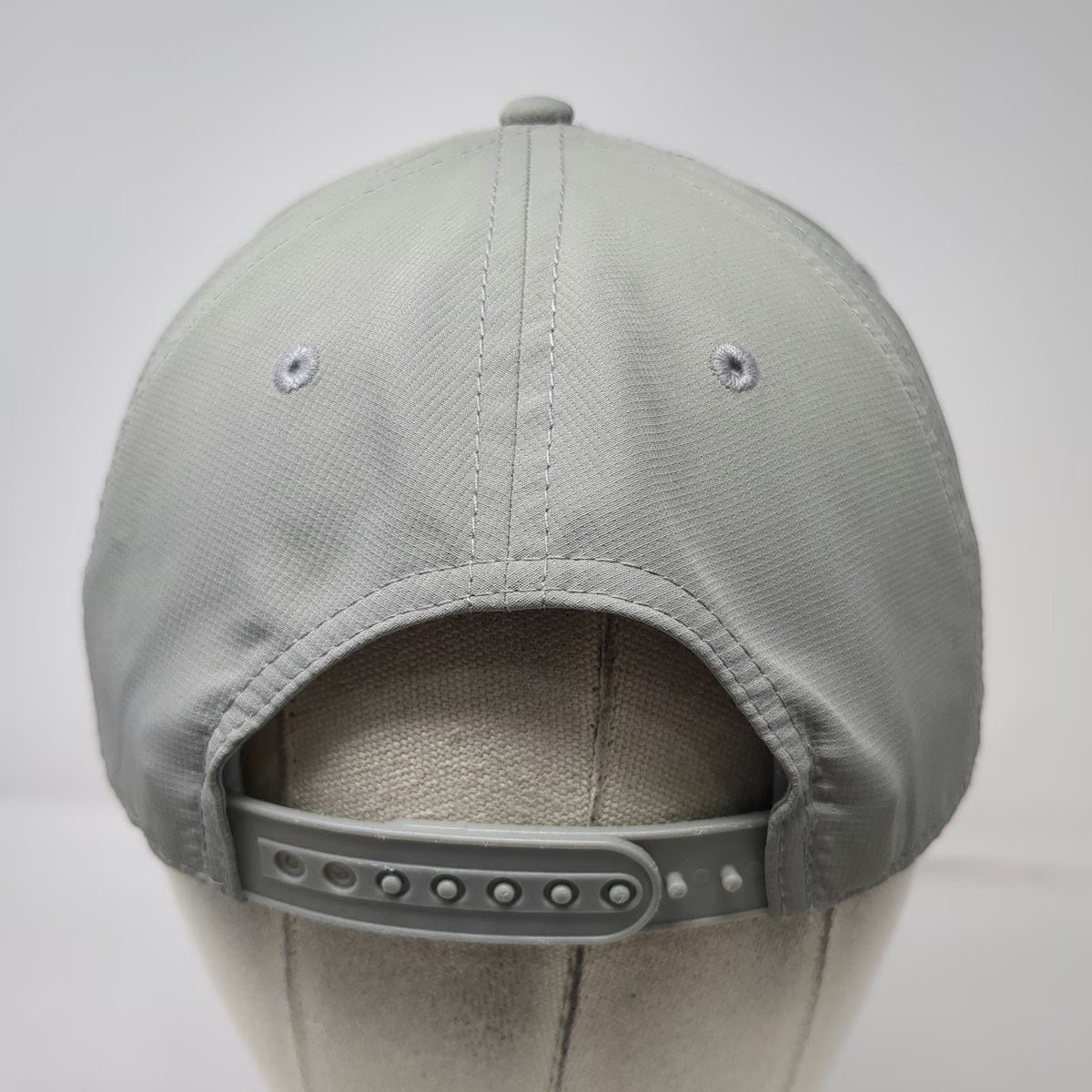 Cap America 5 Panel Gray One Size Hat Jacks Classic Embroidery Black Rope