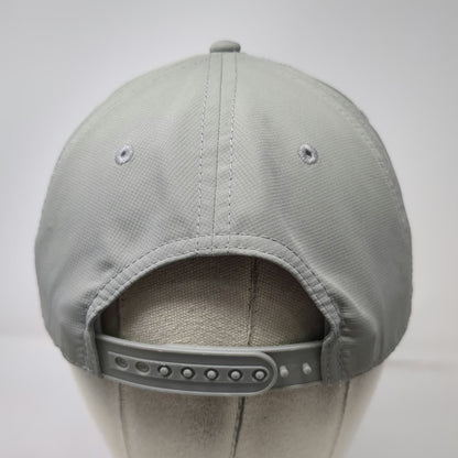 Cap America 5 Panel Gray One Size Hat Jacks Classic Embroidery Black Rope