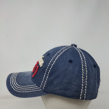All-American Denim Co. 01 Slideback Hat Blue One Size 6 Panel KB ETHOS