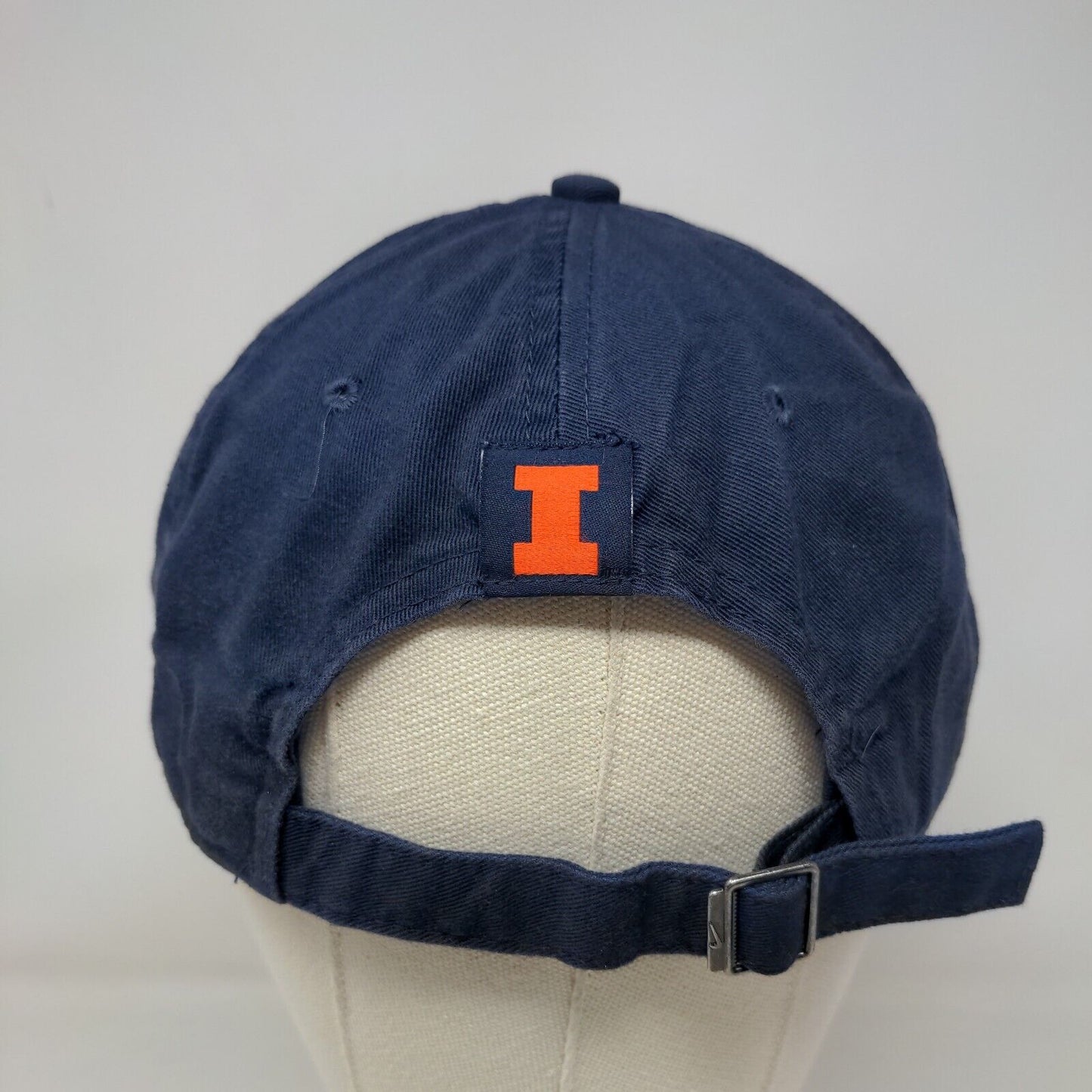 Nike S1ze Heritage 86 Men's Slideback Hat Blue OSFM Fighting Illini Illinois