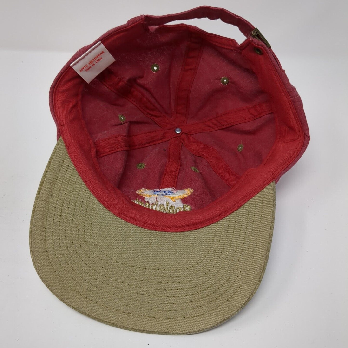 Applebee's USA Slideback Hat Multi One Size Adjustable Colorblock