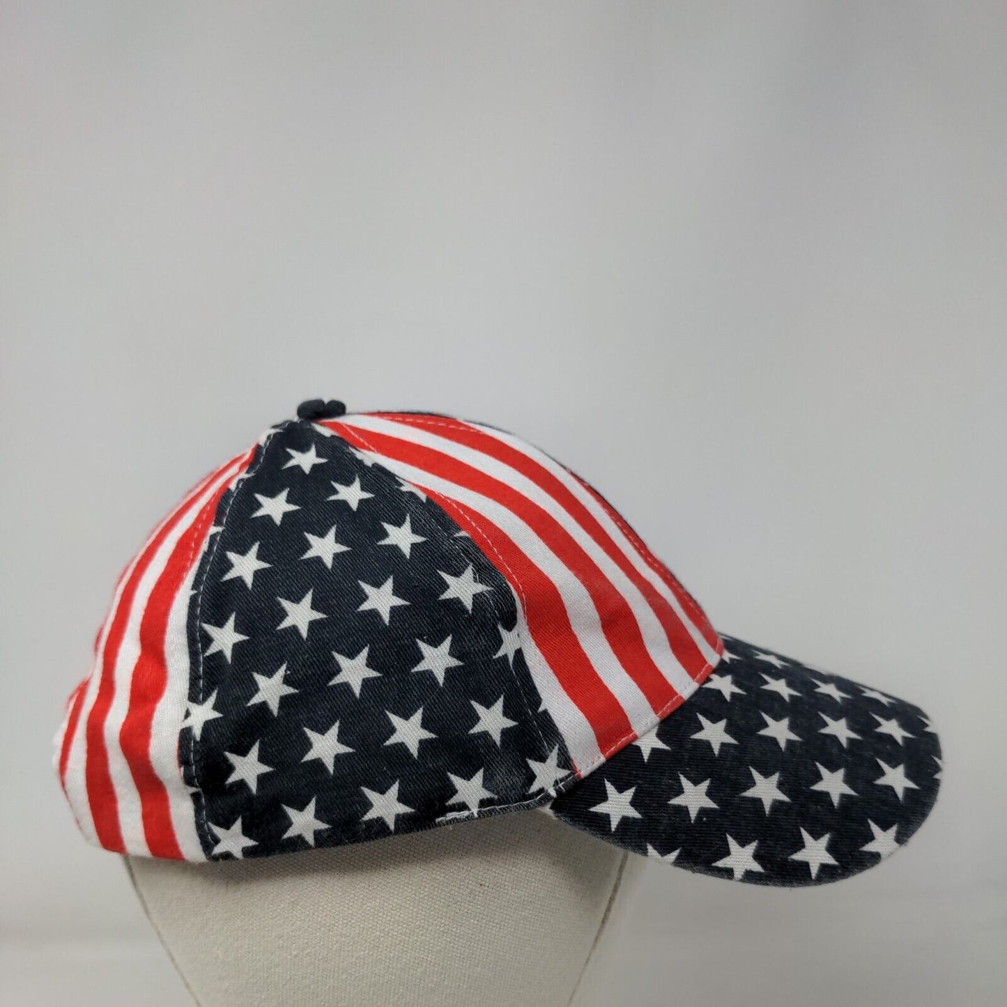 American Flag Snapback Hat Multicolor Adjustable Stars Striped 6 Panel