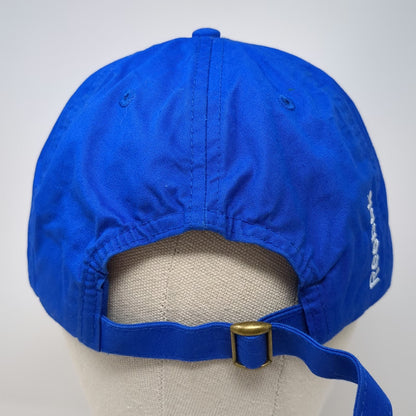 Reebok Baseball Cap Blue One Size Run Through It Embroidered Adjustable Hat