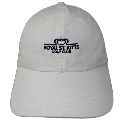 Ahead Royal St Kitts Golf Club Baseball Cap White One Size Lightweight Cotton