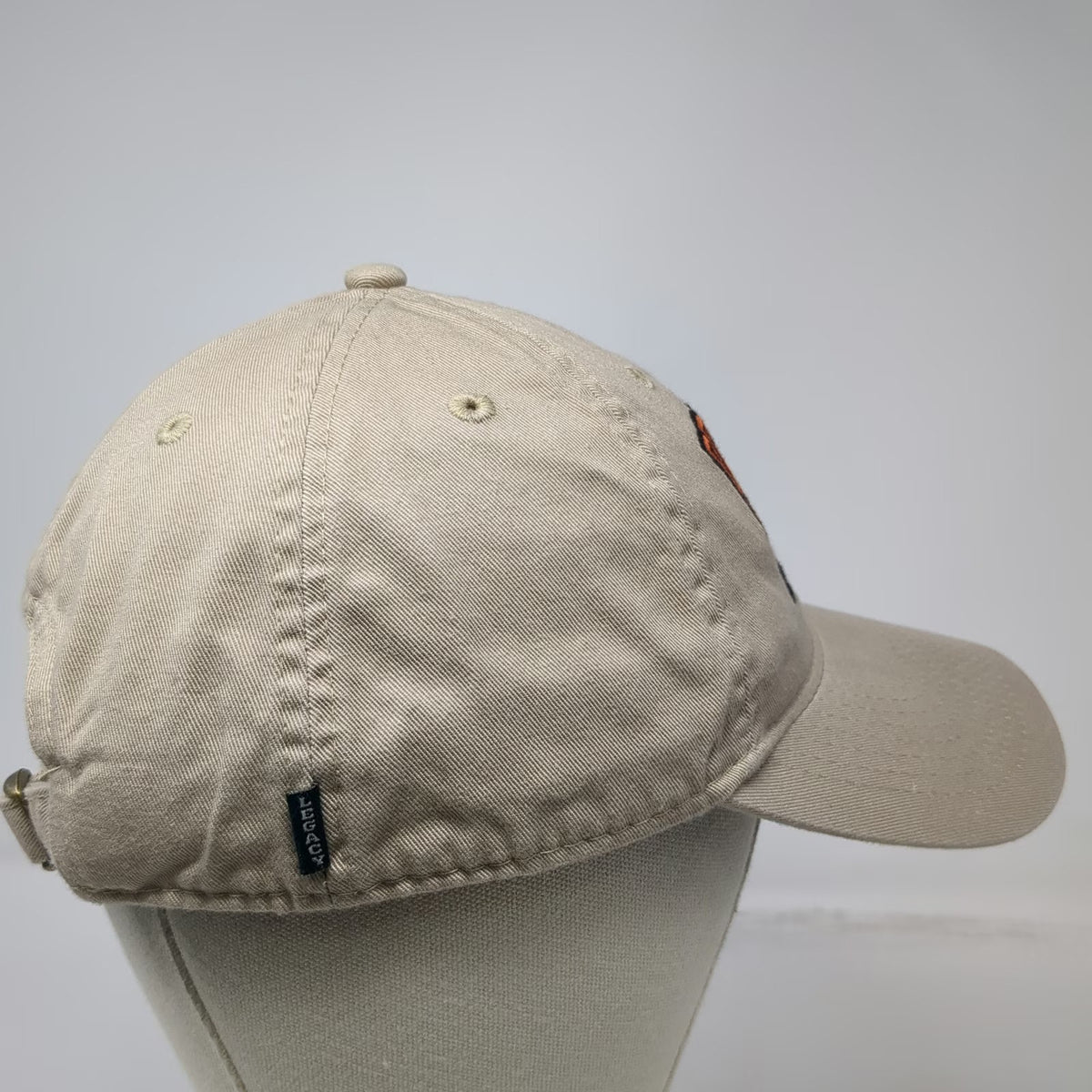 Princeton University Tigers NCAA Legacy Cap Beige One Size Slideback Embroidered