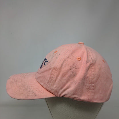 Old Hookers Bait & Tackle Slideback Hat Pink One Size Embroidered